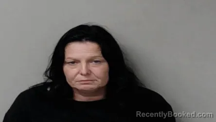 Mugshot of Shirley Arlene Hutchinson booked in Hillsdale County, Michigan on September 18, 2026