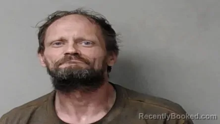 Mugshot of Shane Edward Mitchell booked in Hillsdale County, Michigan on July 7, 2026