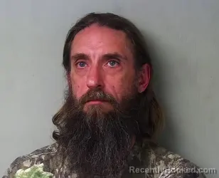 Mugshot of Sandy Leroy Renshaw booked in Hillsdale County, Michigan on April 20, 2026