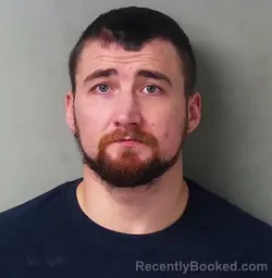 Mugshot of Trevor John Boss booked in Hillsdale County, Michigan on October 23, 2026