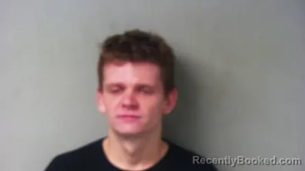 Mugshot of Tyler Jefferson Gibbs booked in Hillsdale County, Michigan on March 27, 2026