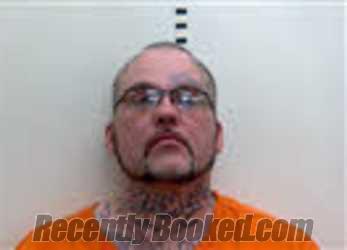 Booking photo from Person County, North Carolina