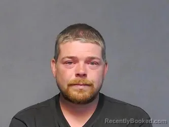 Mugshot of Benjamin Alan-Grant Blaksley booked in Houghton County, Michigan on August 21, 2026