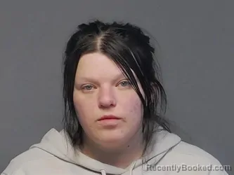 Mugshot of ASHLEY ARLENE KELA booked in Houghton County, Michigan on March 24, 2026