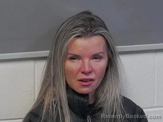 Mugshot of CRYSTAL LEE MARIER booked in Houghton County, Michigan on March 28, 2026