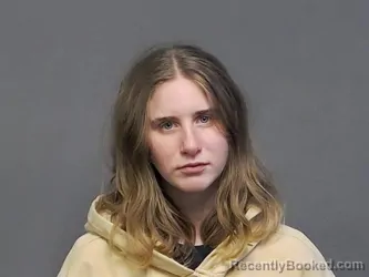 Mugshot of Myla Marie Carlson booked in Houghton County, Michigan on September 5, 2026