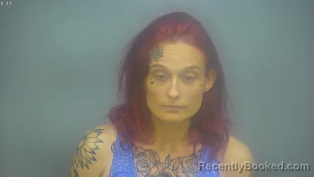 Mugshot of ALEXANDRA LEE ATHEY booked in Isabella County, Michigan on July 14, 2026