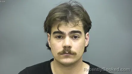 Mugshot of Nolan Mark Thompson booked in Isabella County, Michigan on August 2, 2026