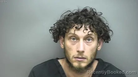 Mugshot of Joshua Martin Kelsey booked in Isabella County, Michigan on August 7, 2026