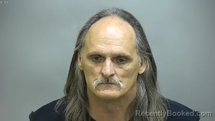 Mugshot of Scott Everett Sly booked in Isabella County, Michigan on August 10, 2026