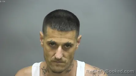 Mugshot of Justin Jeffery Goodrich booked in Isabella County, Michigan on August 10, 2026