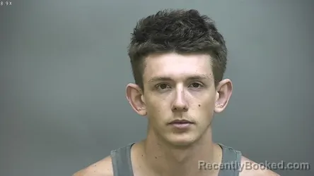 Mugshot of Dylan Michael Holmes booked in Isabella County, Michigan on August 10, 2026