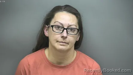 Mugshot of Ashley Elizabeth Rice booked in Isabella County, Michigan on August 10, 2026