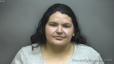 Mugshot of Tatiana Marie Howard booked in Isabella County, Michigan on August 11, 2026