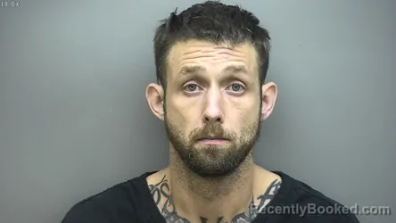 Mugshot of Adam Thomas Schutt booked in Isabella County, Michigan on August 17, 2026