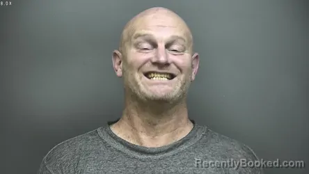 Mugshot of Adam Brent Rice booked in Isabella County, Michigan on August 23, 2026