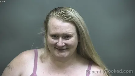 Mugshot of Kristina Angela Genica booked in Isabella County, Michigan on August 24, 2026