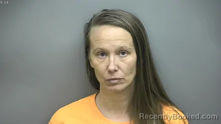Mugshot of Monica Renee Sturgeon booked in Isabella County, Michigan on August 24, 2026
