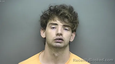Mugshot of Carter William Mangapora booked in Isabella County, Michigan on August 25, 2026