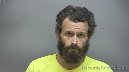 Mugshot of William Chad Foster booked in Isabella County, Michigan on August 27, 2026