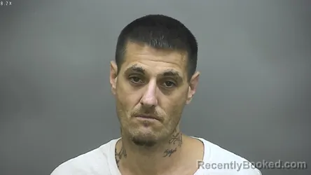 Mugshot of Justin Jeffery Goodrich booked in Isabella County, Michigan on August 28, 2026