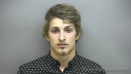 Mugshot of Tavin John Miller booked in Isabella County, Michigan on August 29, 2026