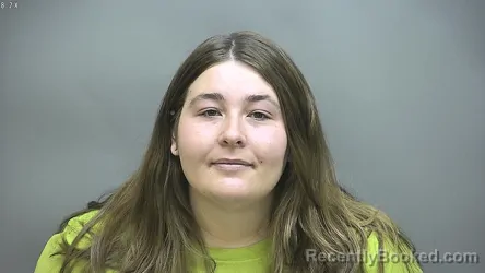 Mugshot of Skyler Rose Schaefer booked in Isabella County, Michigan on October 3, 2026
