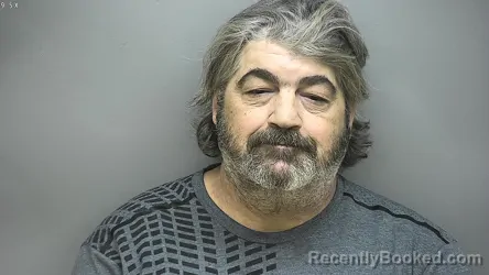 Mugshot of Steve Lee Halladay booked in Isabella County, Michigan on October 7, 2026