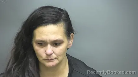 Mugshot of Megan Ann Hoult booked in Isabella County, Michigan on October 9, 2026
