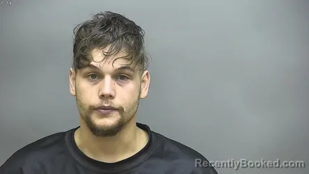 Mugshot of Bryce Alan Opdycke booked in Isabella County, Michigan on October 21, 2026
