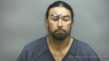 Mugshot of Anthony Ray Vaquera booked in Isabella County, Michigan on October 25, 2026