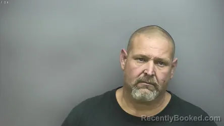 Mugshot of Mark Duane Hughes booked in Isabella County, Michigan on October 26, 2026