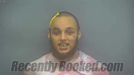 Booking photo from Isabella County, Michigan