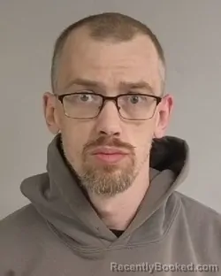 Mugshot of JONATHAN ALTON WHITING booked in Jackson County, Michigan on March 18, 2026