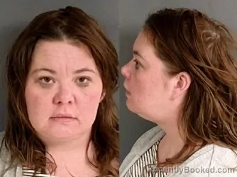 Mugshot of Shannon Nicole Keller booked in Jackson County, Michigan on March 19, 2026