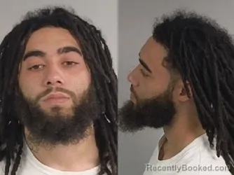 Mugshot of Latrell Vashawn McKinney-Halliwell booked in Jackson County, Michigan on April 1, 2026