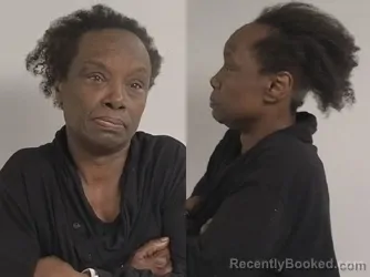 Mugshot of Gail Cecilia Jackson booked in Jackson County, Michigan on April 23, 2026