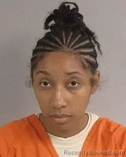 Mugshot of Linkyrah Jabree Brown booked in Jackson County, Michigan on April 24, 2026