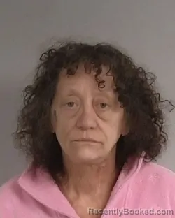 Mugshot of Cora Lucile Yoder booked in Jackson County, Michigan on May 1, 2026