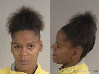 Mugshot of Modesty Madia Powell-Witherspoon booked in Jackson County, Michigan on May 20, 2026