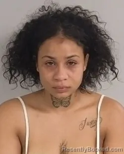 Mugshot of Nataesha Ann Turk booked in Jackson County, Michigan on June 9, 2026