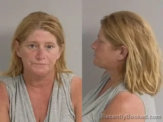 Mugshot of Angela Marie Mannor booked in Jackson County, Michigan on June 10, 2026