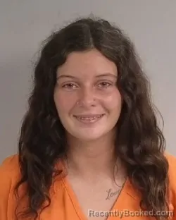 Mugshot of Karley Lillian Thomas booked in Jackson County, Michigan on July 12, 2026