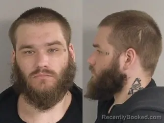 Mugshot of Trey Douglas Hayworth booked in Jackson County, Michigan on July 13, 2026