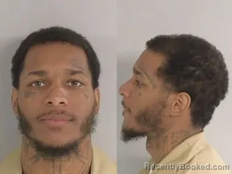 Mugshot of Trequan Eugene Ross booked in Jackson County, Michigan on July 27, 2026