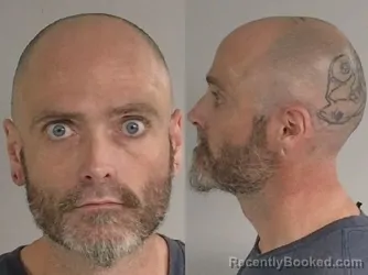 Mugshot of Benjamin Adam Ranck booked in Jackson County, Michigan on August 3, 2026