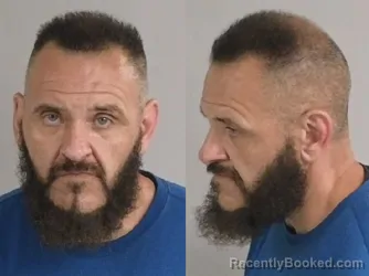 Mugshot of Rusty Lee Mayo booked in Jackson County, Michigan on August 17, 2026