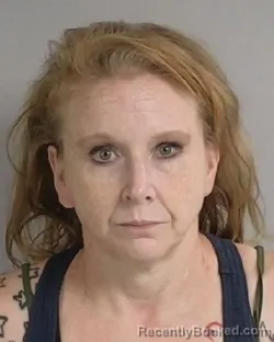 Mugshot of Kristin Anne Hall booked in Jackson County, Michigan on August 18, 2026
