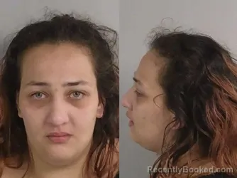 Mugshot of Sierra Lita Sanders booked in Jackson County, Michigan on August 30, 2026