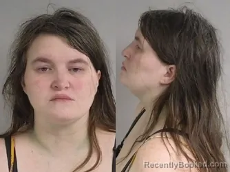 Mugshot of Brittany Nicole Adams booked in Jackson County, Michigan on September 1, 2026